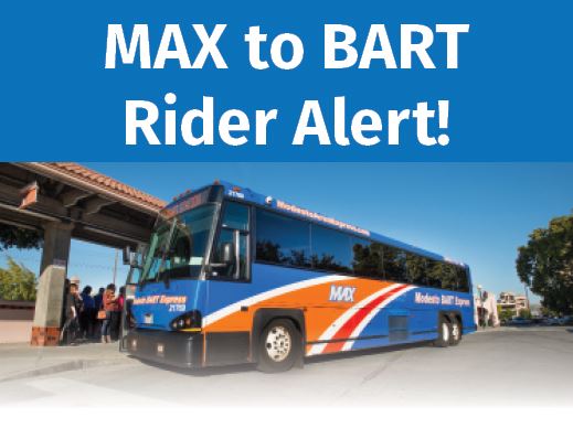 MAX to BART Rider Alert