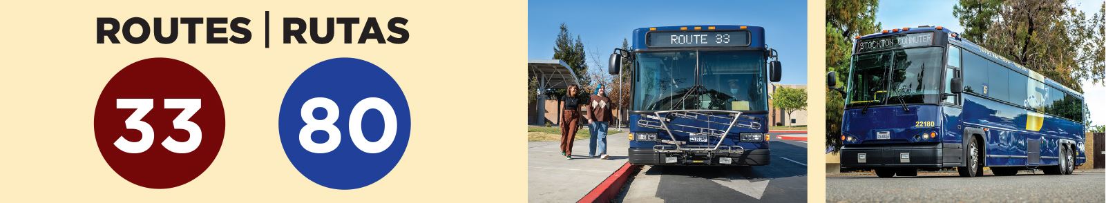 Route 33 and 80 Proposed Changes