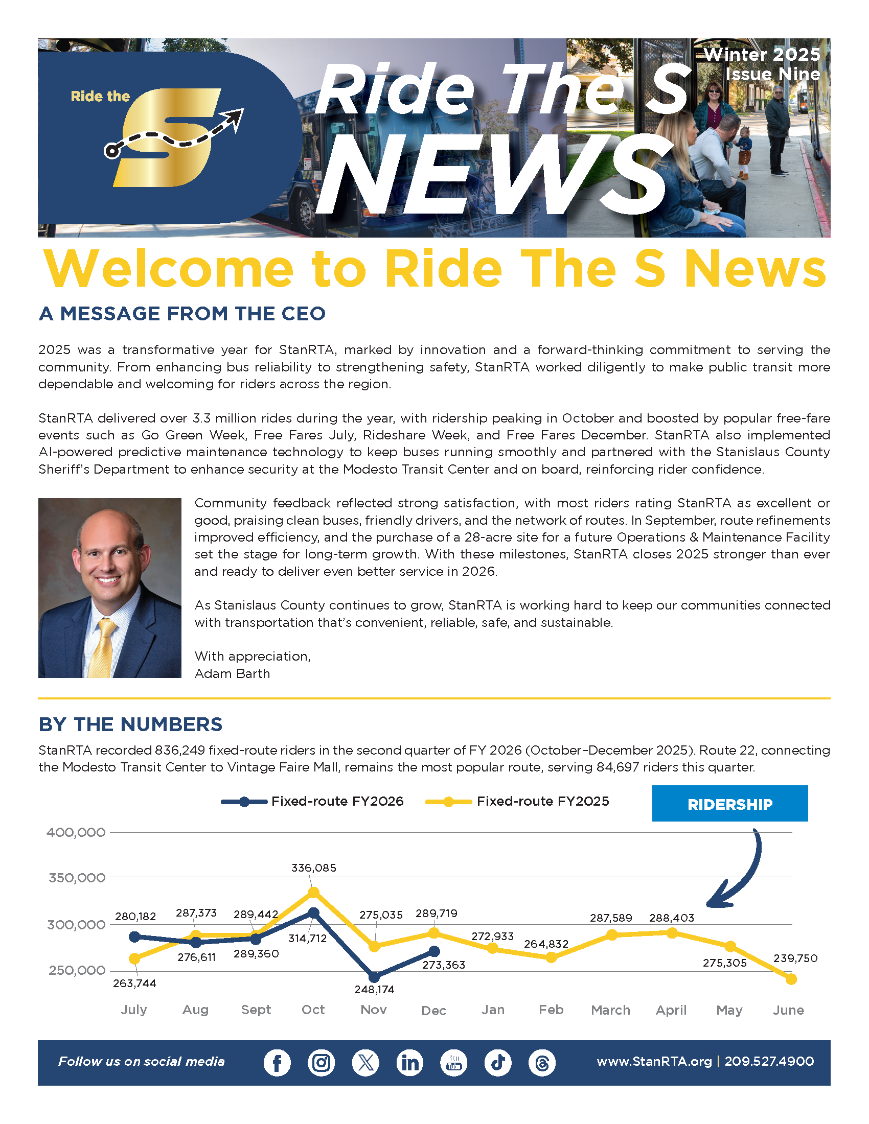 Agency Newsletter Winter 2025 Cover Page