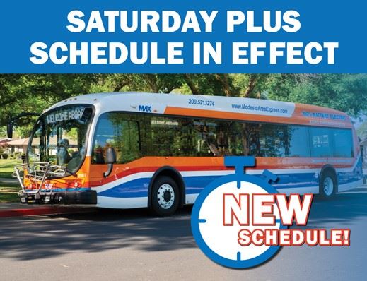 New Saturday Plus Schedule