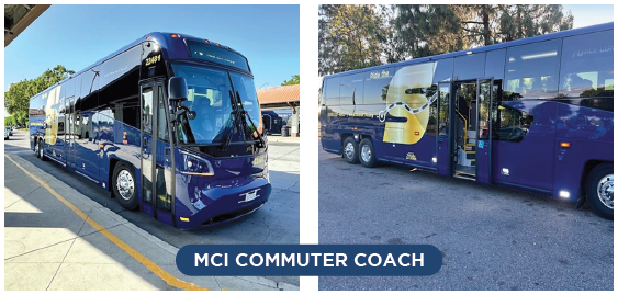 MCI commuter coach